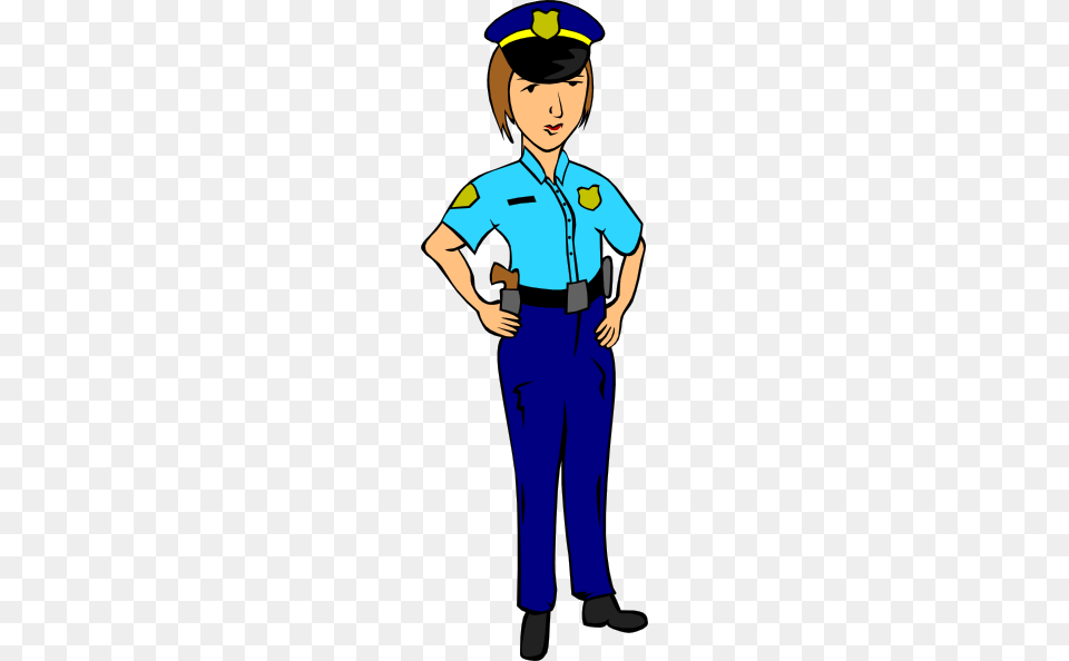 Woman Clipart Police, Person, Guard, Captain, Officer Free Png