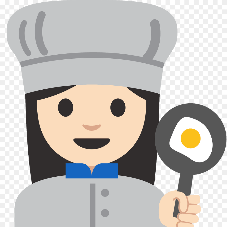 Woman Cook Emoji Clipart, People, Person, Cutlery, Face Free Png Download