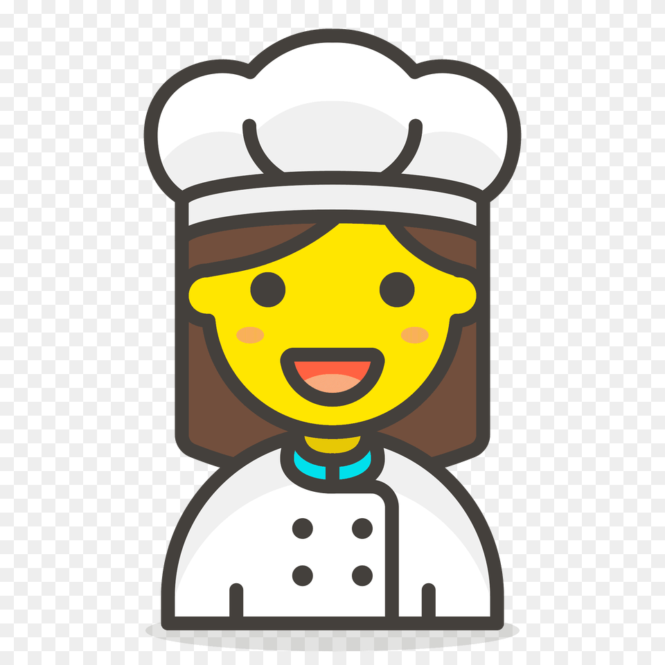 Woman Cook Emoji Clipart, Face, Head, Person, Baby Png