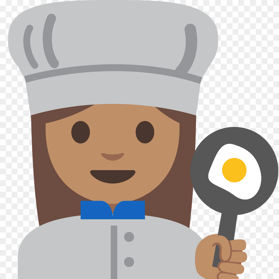 Woman Cook Emoji Clipart, Cutlery, Face, Head, Person Free Transparent Png