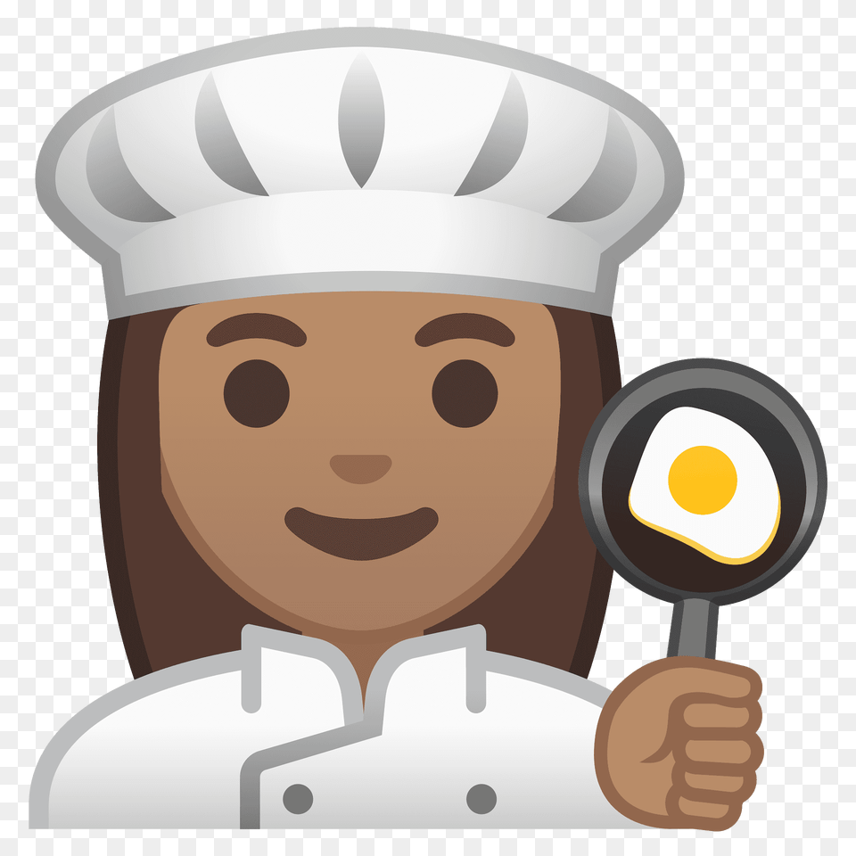 Woman Cook Emoji Clipart, Person, People, Photography, Head Free Transparent Png