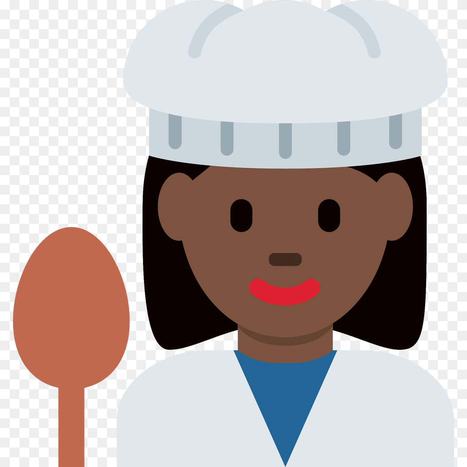 Woman Cook Emoji Clipart, Cutlery, Sweets, Food, Spoon Free Png Download