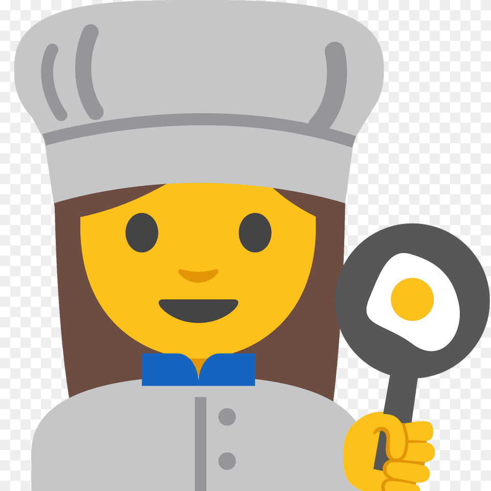 Woman Cook Emoji Clipart, Cup, Cutlery, Glass, Cream Free Transparent Png