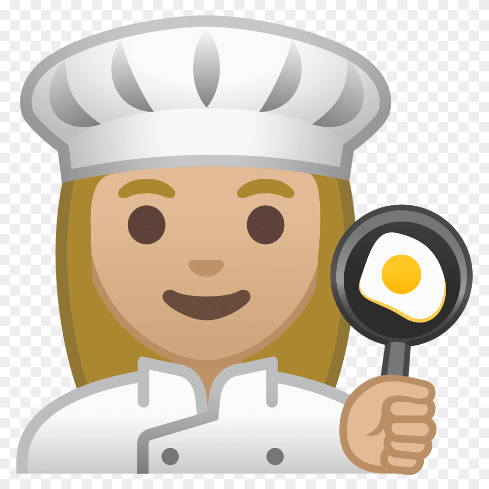 Woman Cook Emoji Clipart, Cooking Pan, Cookware, Face, Head Free Transparent Png