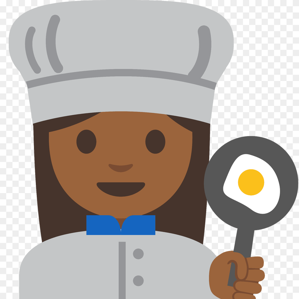 Woman Cook Emoji Clipart, People, Person, Face, Head Png Image
