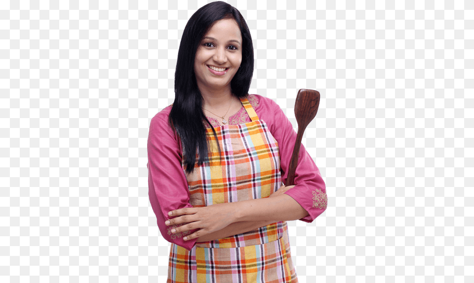 Woman Cooking Lady In Kitchen Indian Model, Cutlery, Spoon, Adult, Female Free Png