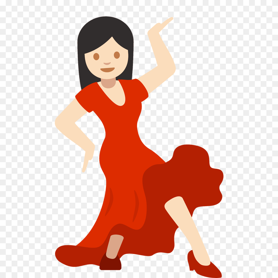 Woman Dancing Emoji Clipart, Dance Pose, Person, Leisure Activities, Clothing Png Image