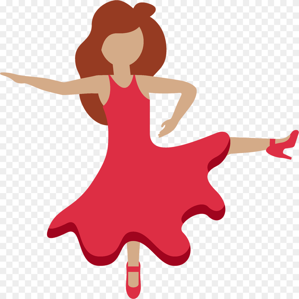 Woman Dancing Emoji Clipart, Leisure Activities, Person, Dance Pose, Performer Free Transparent Png
