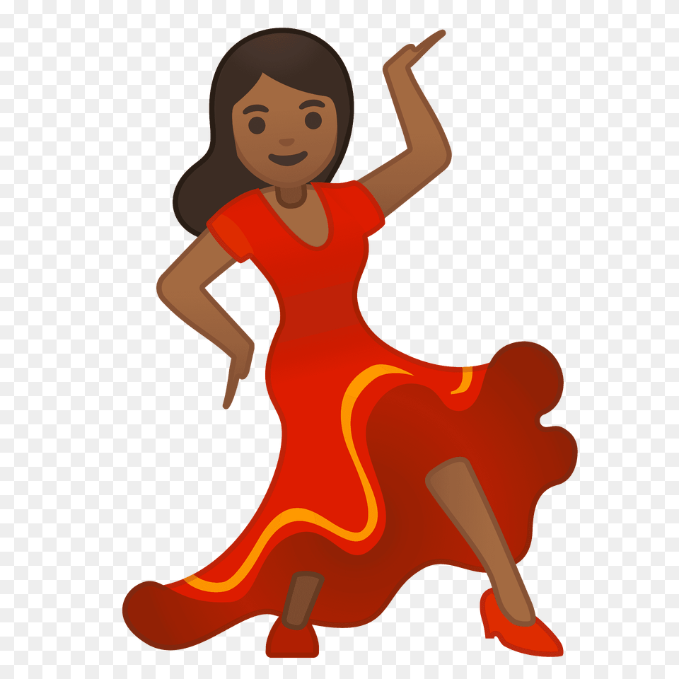 Woman Dancing Emoji Clipart, Person, Dance Pose, Leisure Activities, Performer Png Image