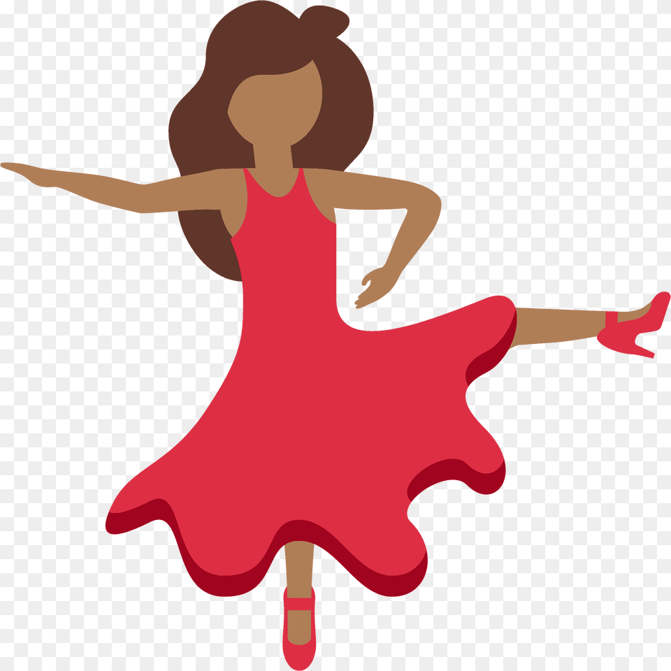 Woman Dancing Emoji Clipart, Leisure Activities, Person, Dance Pose, Performer Png