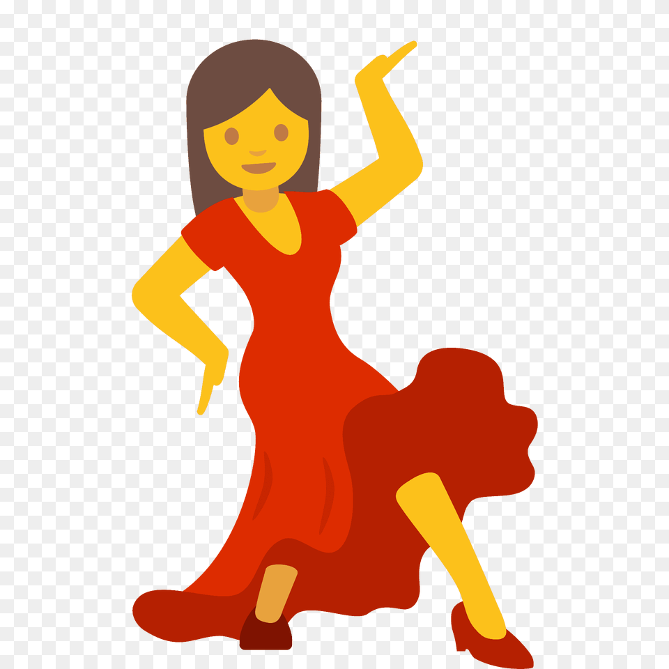 Woman Dancing Emoji Clipart, Person, Dance Pose, Leisure Activities, Performer Png Image