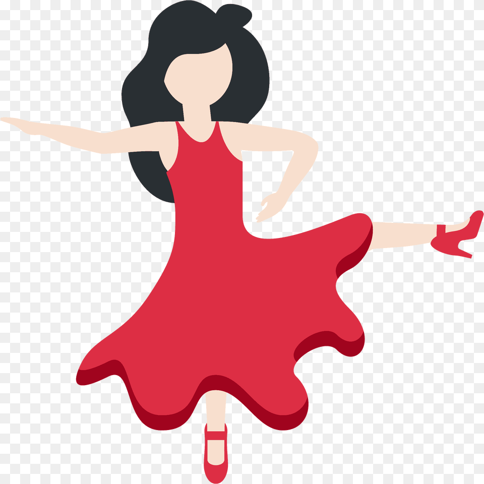 Woman Dancing Emoji Clipart, Leisure Activities, Person, Dance Pose, Adult Png Image