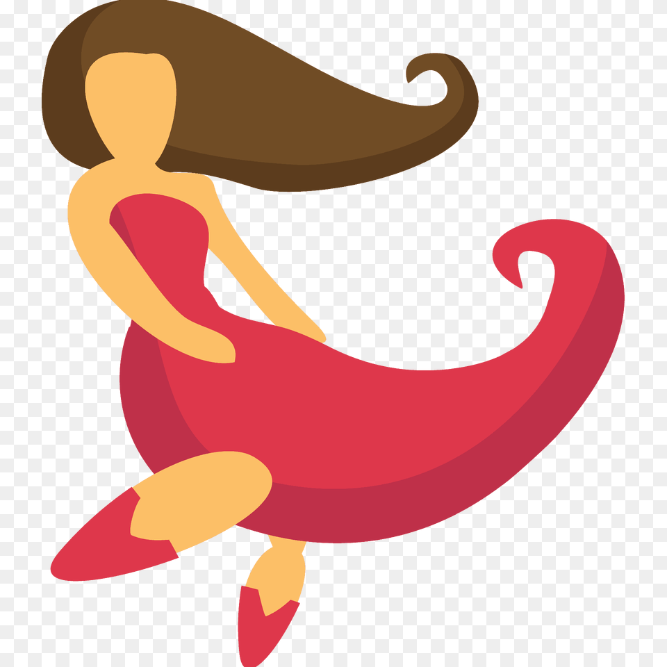 Woman Dancing Emoji Clipart, Animal, Dolphin, Mammal, Sea Life Png Image