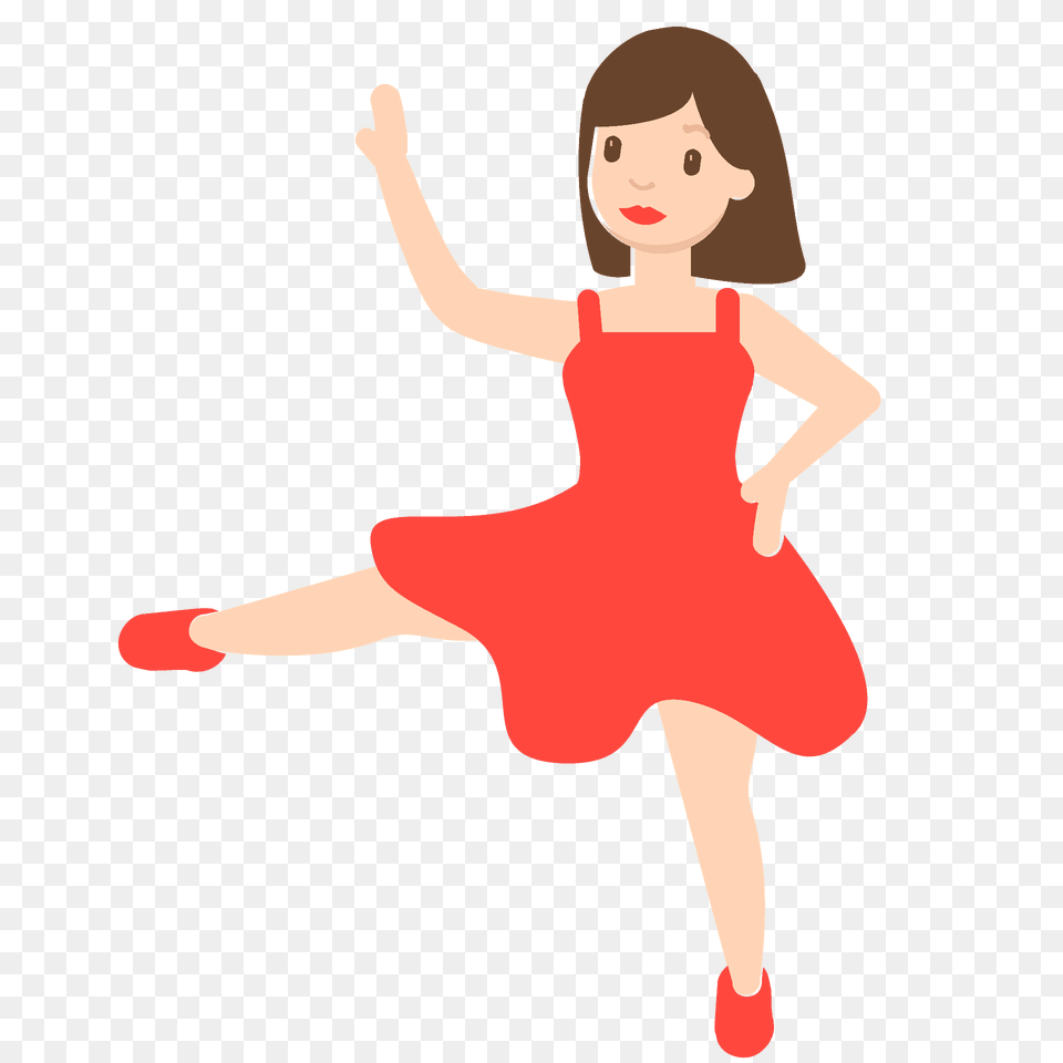 Woman Dancing Emoji Clipart, Leisure Activities, Person, Ballerina, Ballet Png Image