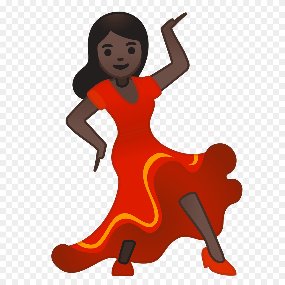 Woman Dancing Emoji Clipart, Dance Pose, Leisure Activities, Person, Flamenco Png