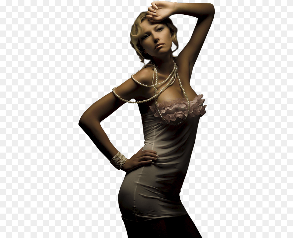 Woman Dcolletage Painting Female, Accessories, Person, Necklace, Jewelry Png