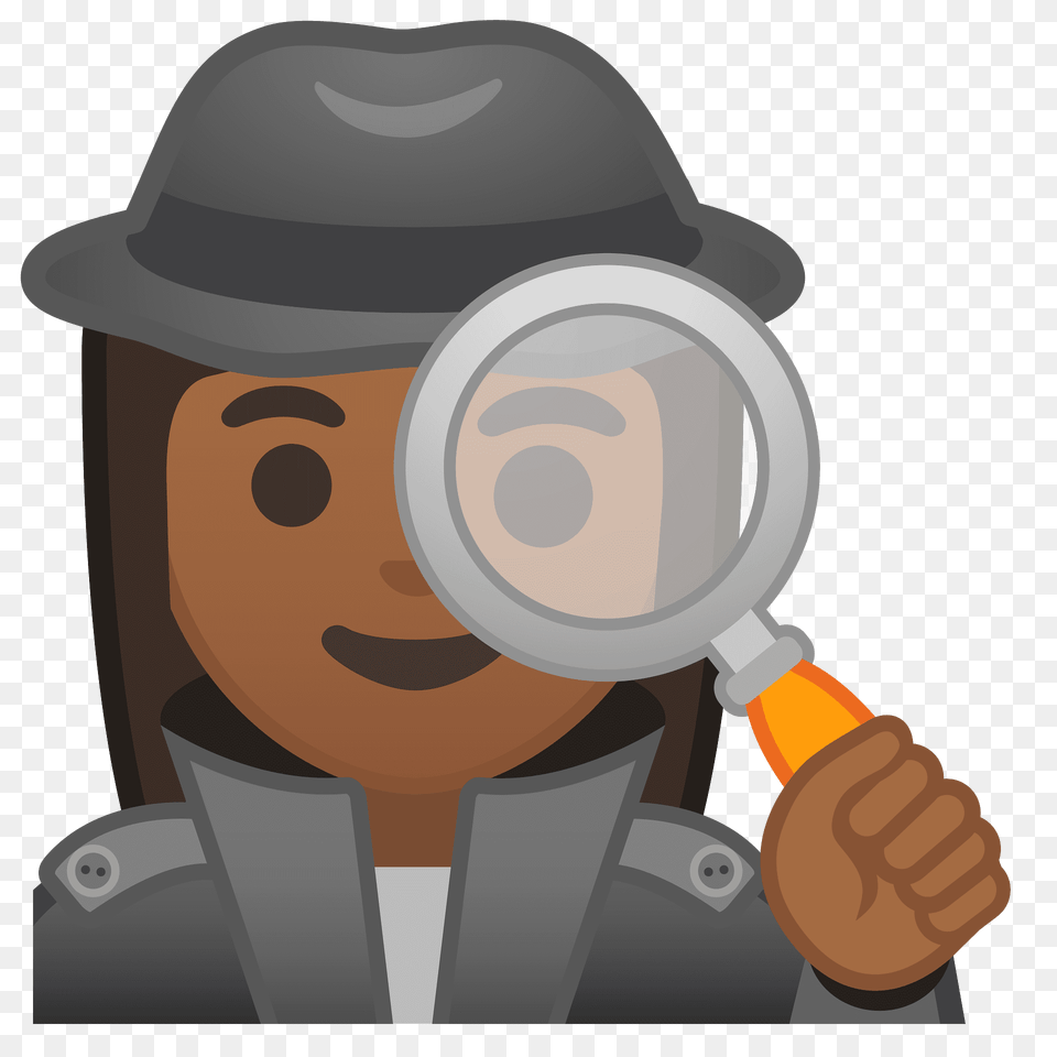 Woman Detective Emoji Clipart, Photography, Magnifying, Baby, Person Free Png Download