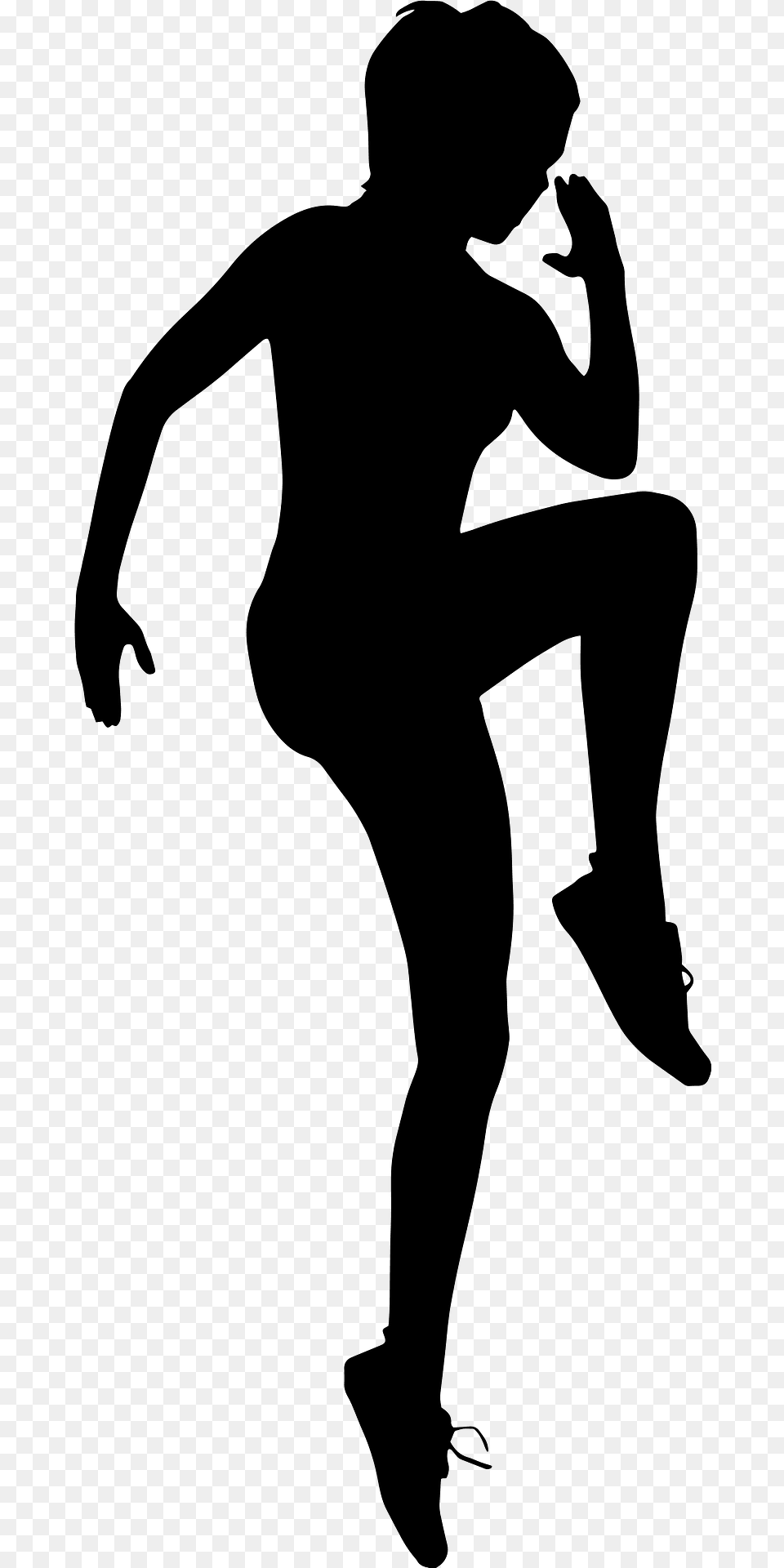 Woman Doing Exercise Silhouette, Adult, Male, Man, Person Free Png