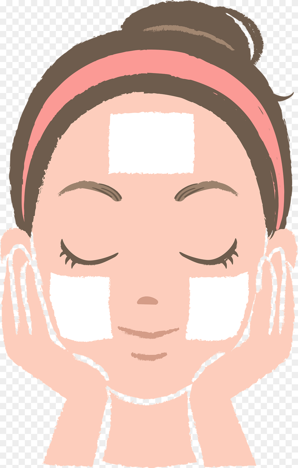 Woman Doing Skincare Clipart, Photography, Baby, Person, Head Free Png