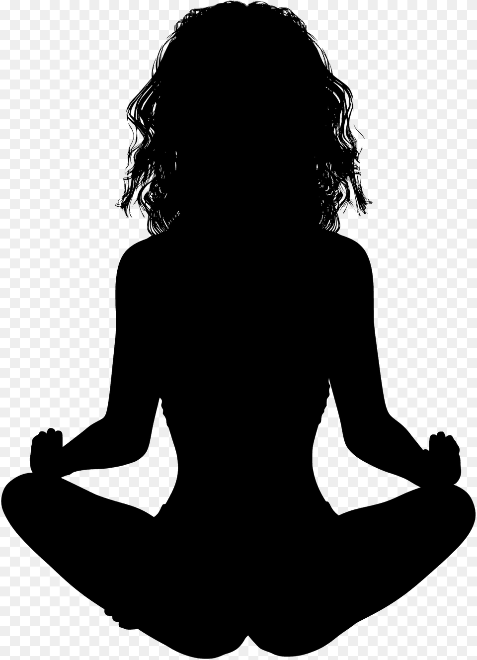 Woman Doing Yoga Silhouette, Adult, Person, Female, Fitness Free Png Download