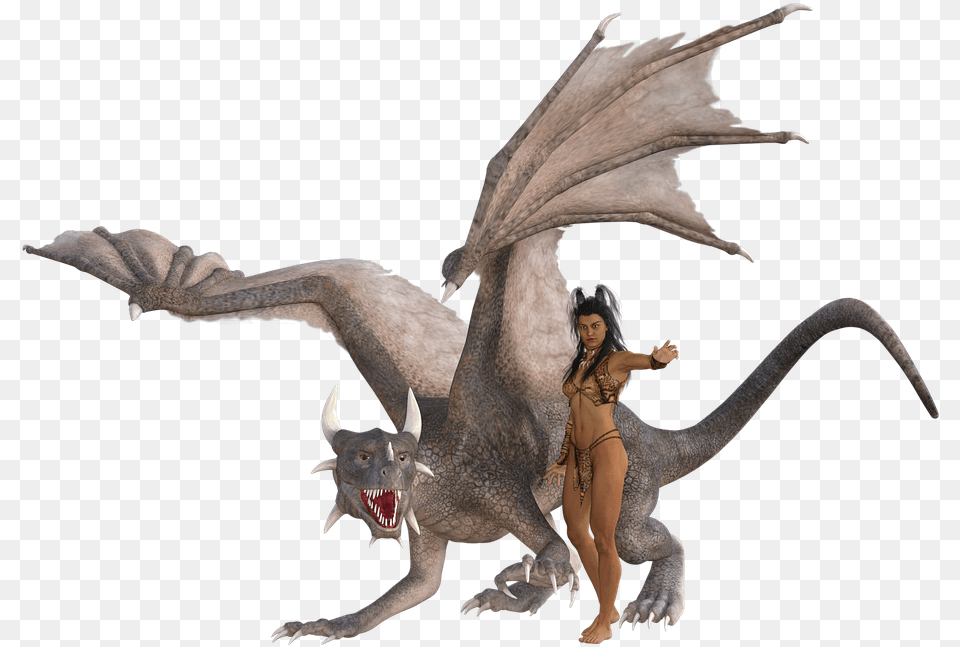 Woman Dragon Mystical Digital Art Fantasy Isolated Female Character Warrior Fantasy Art, Adult, Person, Reptile, Accessories Free Transparent Png