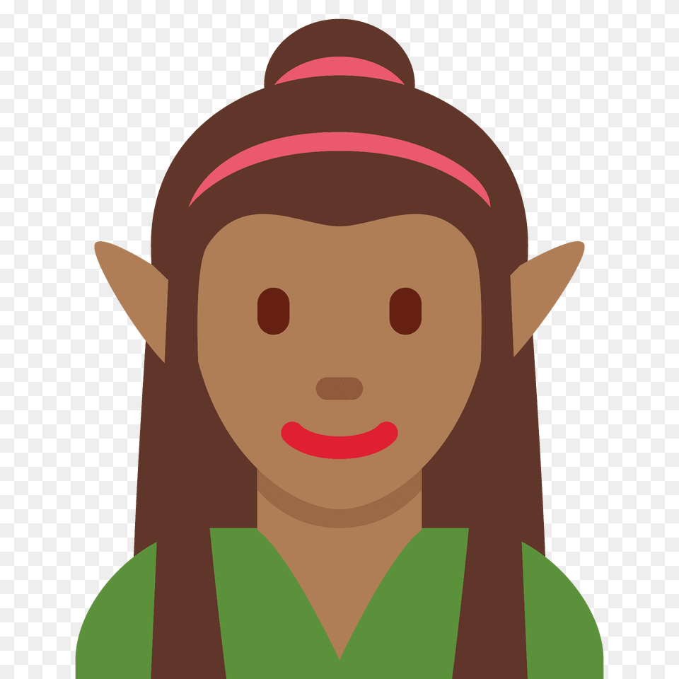 Woman Elf Emoji Clipart, Photography, Bag, Backpack, Person Png Image