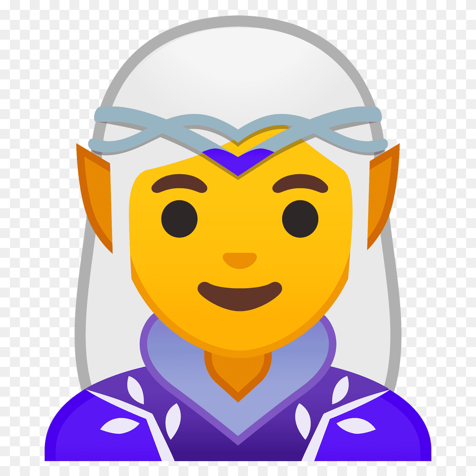 Woman Elf Emoji Clipart, Art, Baby, Person, Face Png Image
