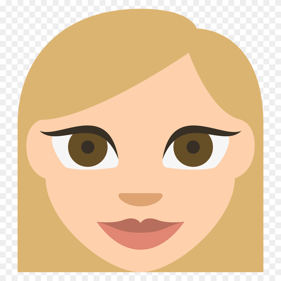 Woman Emoji Clipart, Face, Head, Person, Photography Png Image