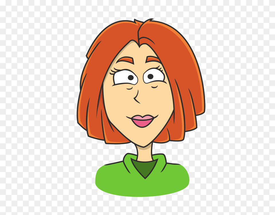 Woman Face Clipart, Person, Head, Cartoon, Art Png Image