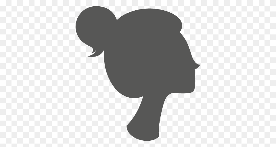 Woman Face Fashion Icon, Silhouette, Animal, Bear, Mammal Free Transparent Png