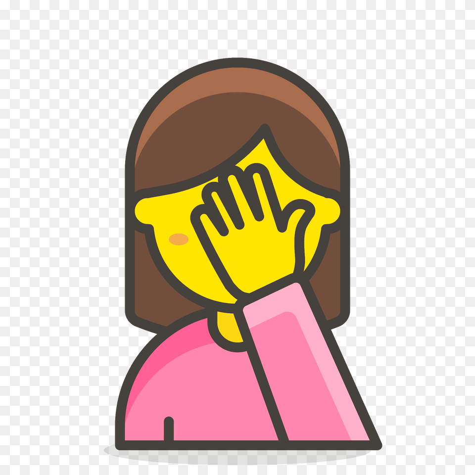 Woman Facepalming Emoji Clipart, Body Part, Hand, Person Free Png Download