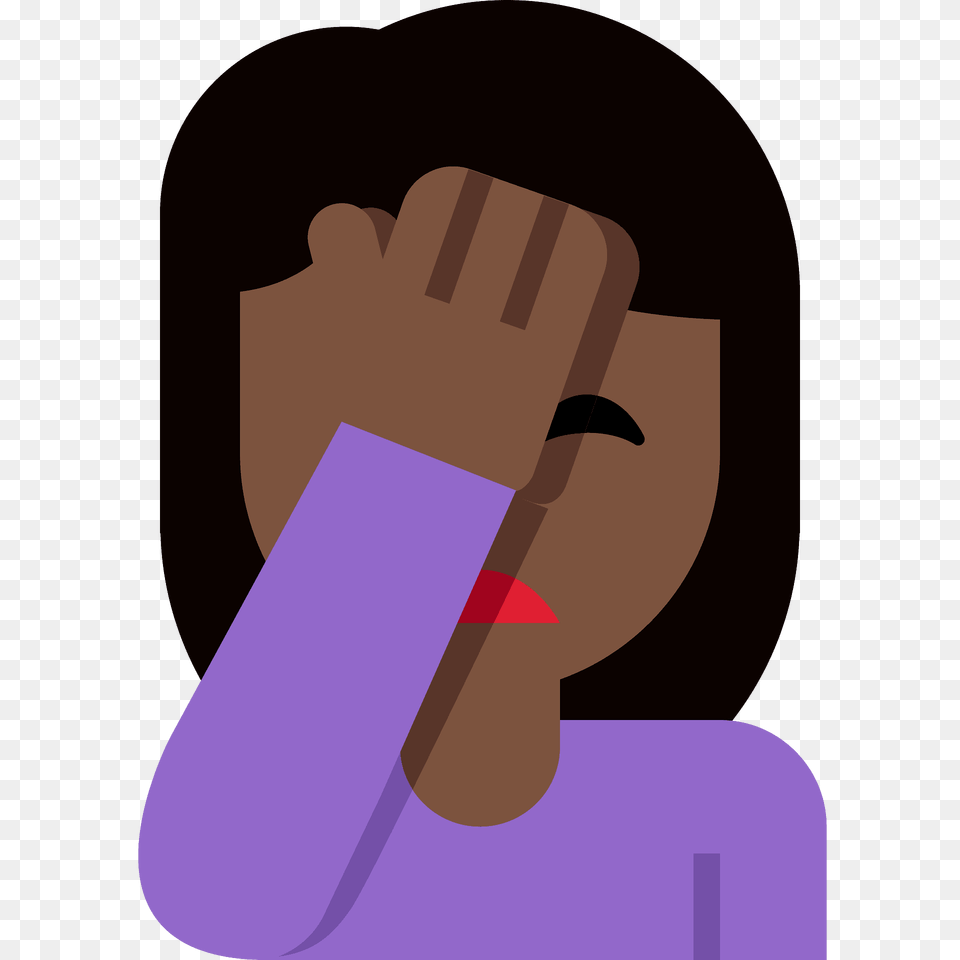 Woman Facepalming Emoji Clipart, Body Part, Hand, Person Free Png Download