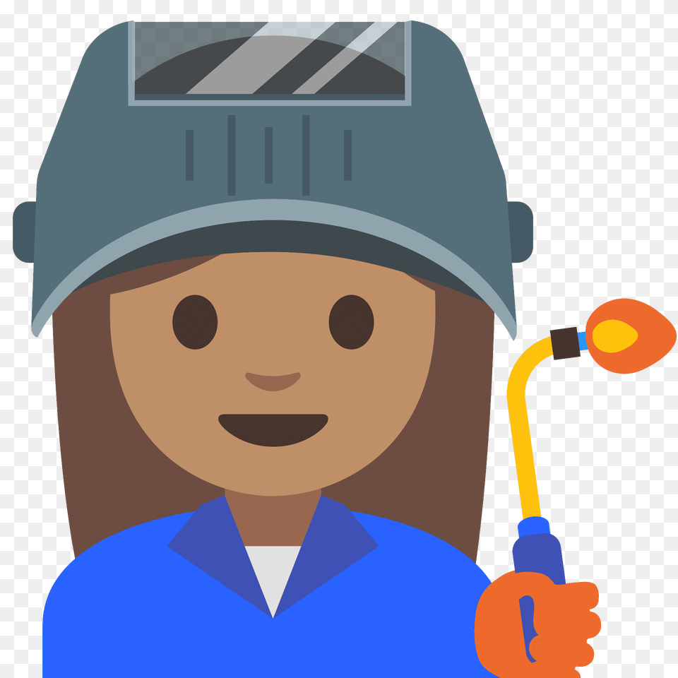 Woman Factory Worker Emoji Clipart, Cap, Clothing, Hat, People Free Png