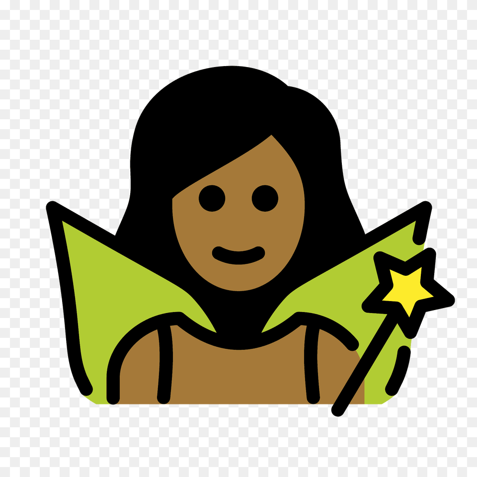 Woman Fairy Emoji Clipart, Person, Reading, Symbol, Baby Png Image
