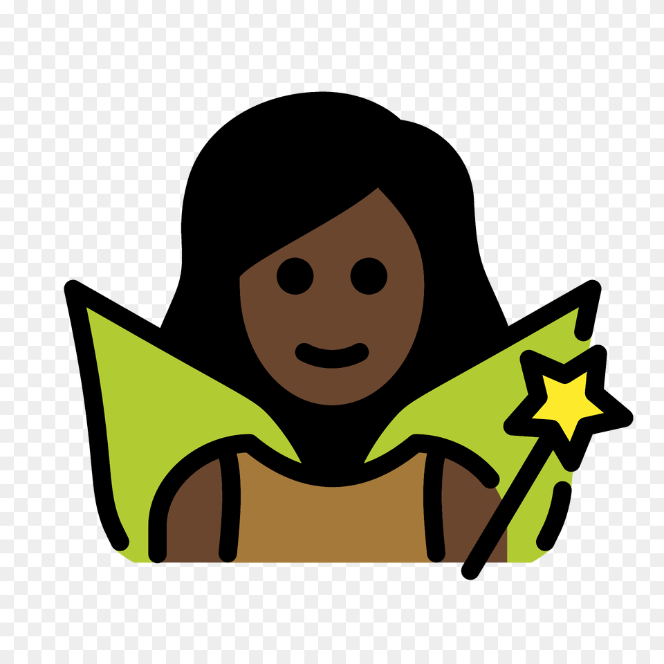Woman Fairy Emoji Clipart, Person, Reading, Symbol, Face Free Png