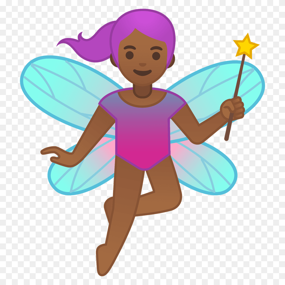 Woman Fairy Emoji Clipart, Baby, Person, Face, Head Free Transparent Png
