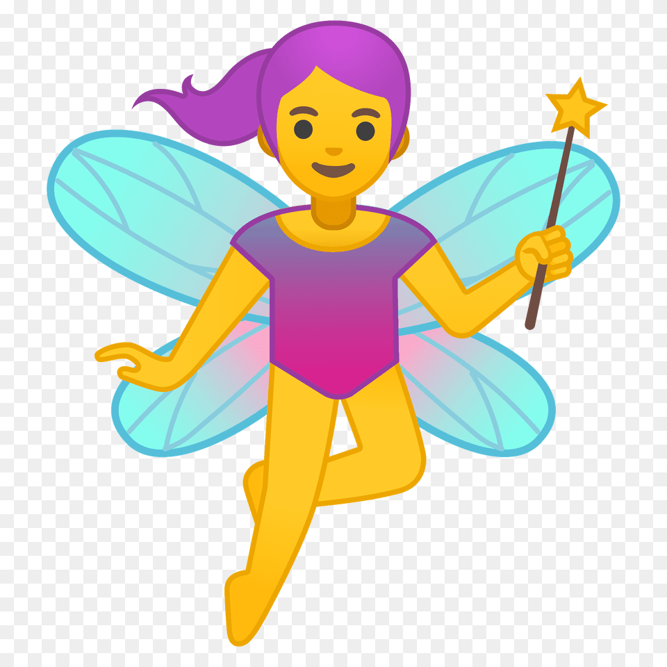 Woman Fairy Emoji Clipart, Baby, Person, Face, Head Free Transparent Png