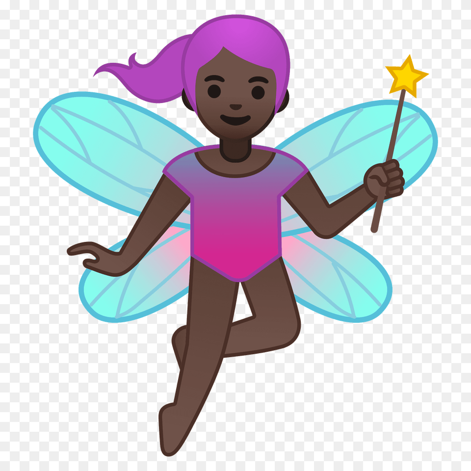 Woman Fairy Emoji Clipart, Face, Head, Person, Baby Free Png Download