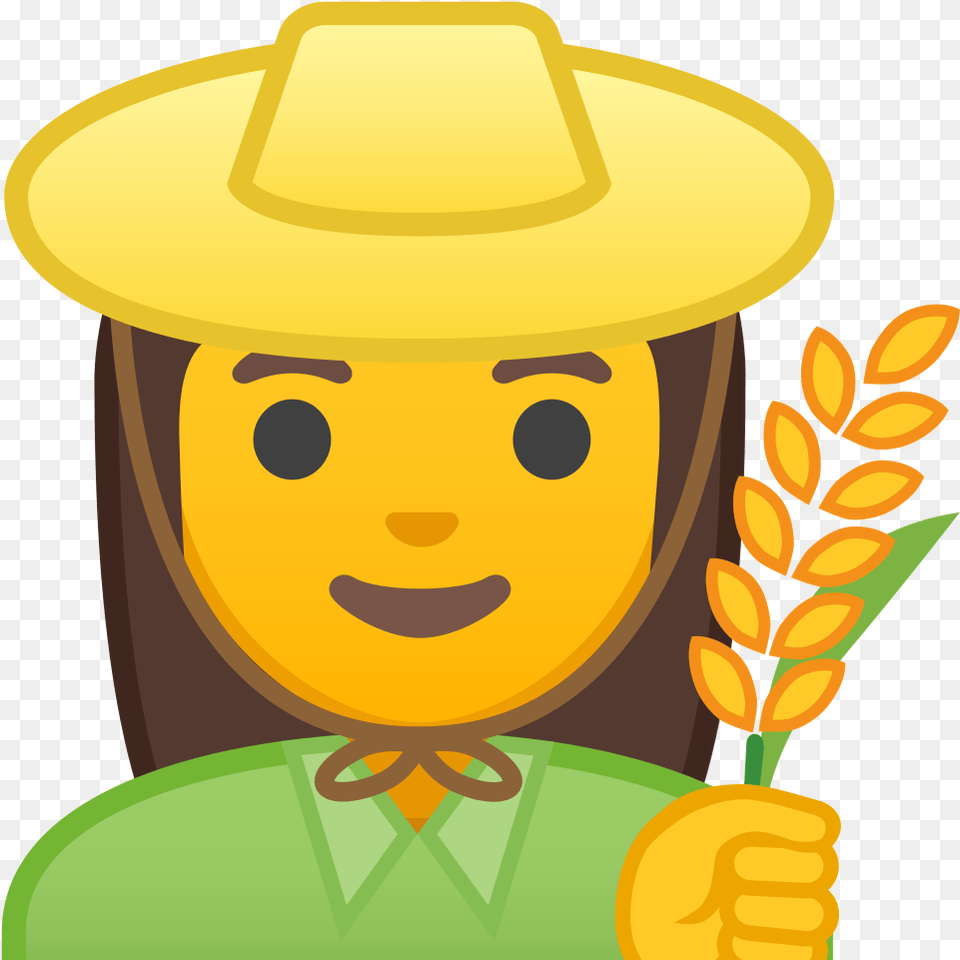 Woman Farmer Icon Farmer Icon, Clothing, Hat, Sun Hat, Face Png