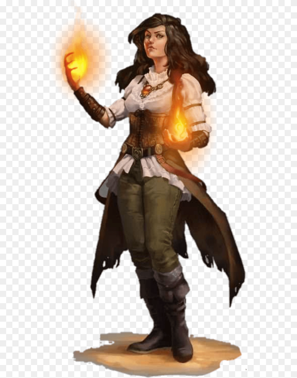 Woman Female Witch Sorceress Magic Fantasy Tube Psp Human Female Sorcerer, Adult, Person, Clothing, Costume Free Png Download
