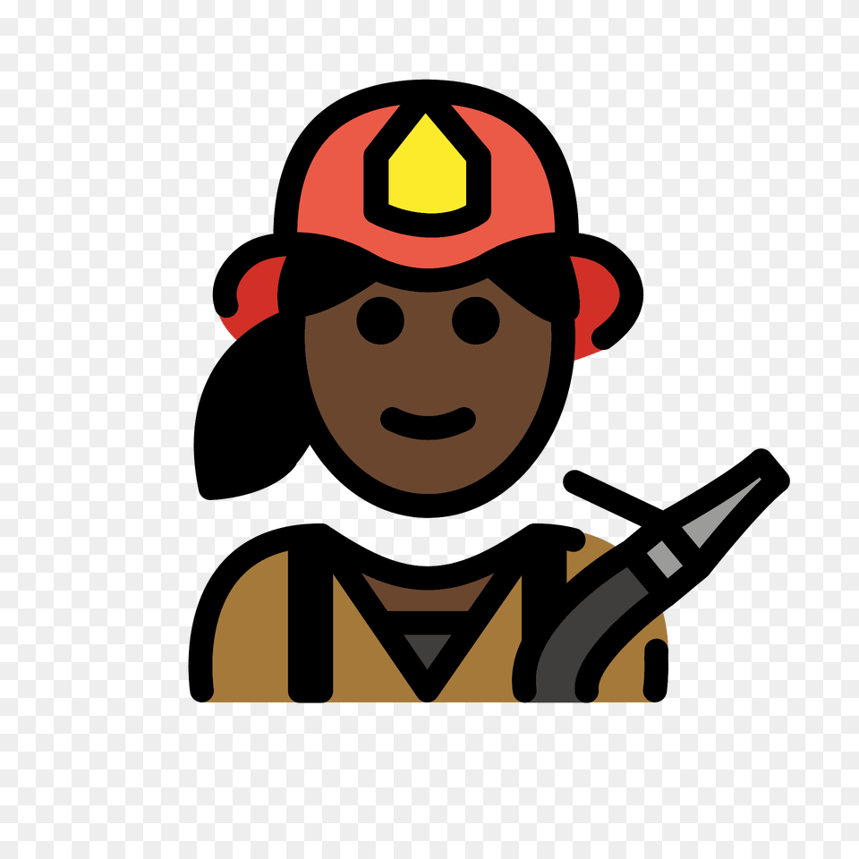 Woman Firefighter Emoji Clipart, Hat, Clothing, Baseball Cap, Cap Png Image