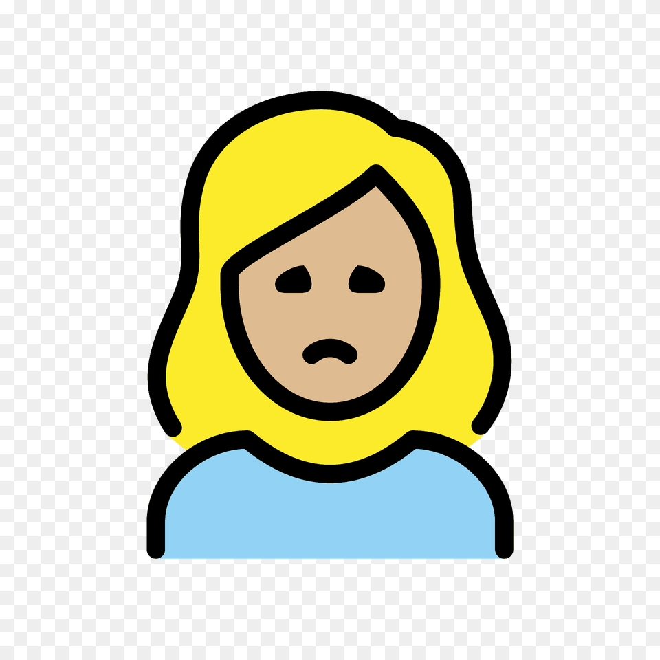 Woman Frowning Emoji Clipart, Clothing, Coat, Hat, Hood Free Png