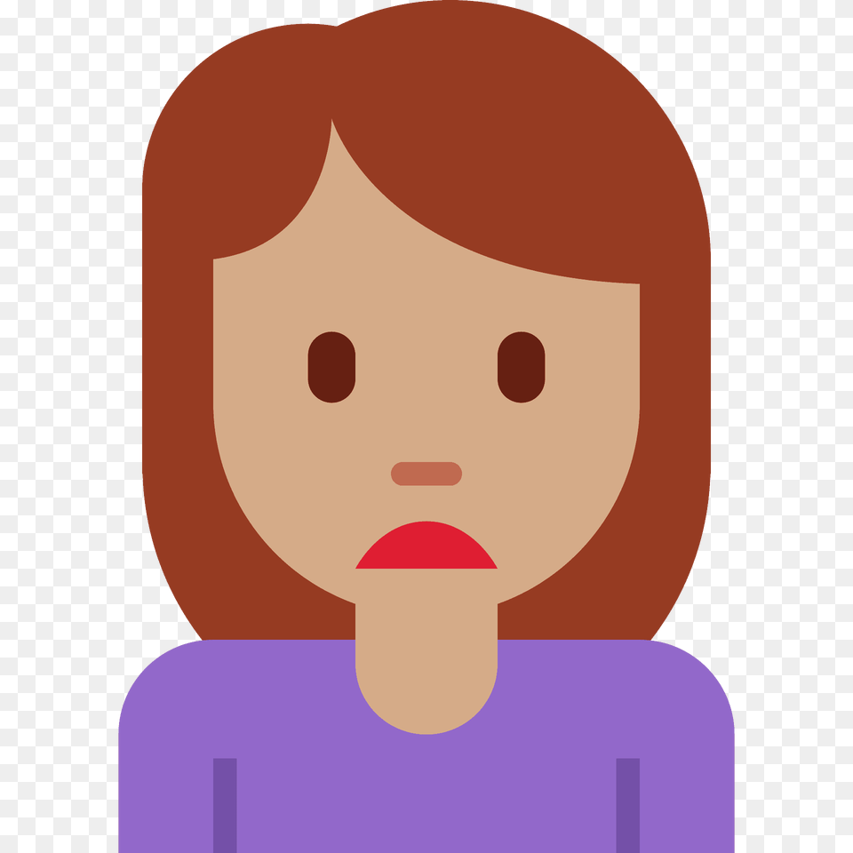 Woman Frowning Emoji Clipart, Cosmetics, Lipstick, Baby, Person Png