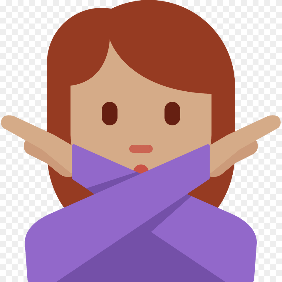 Woman Gesturing No Emoji Clipart, Baby, Person, Art Free Png