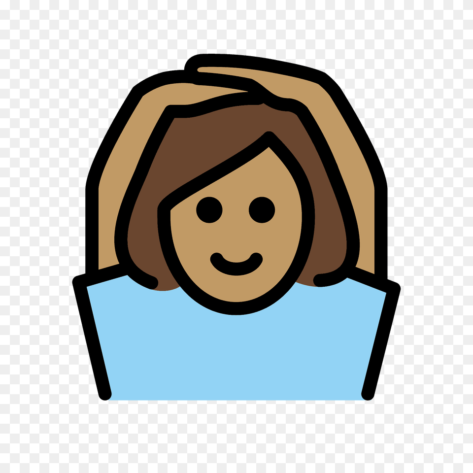 Woman Gesturing Ok Emoji Clipart, People, Person, Bag, Reading Free Transparent Png