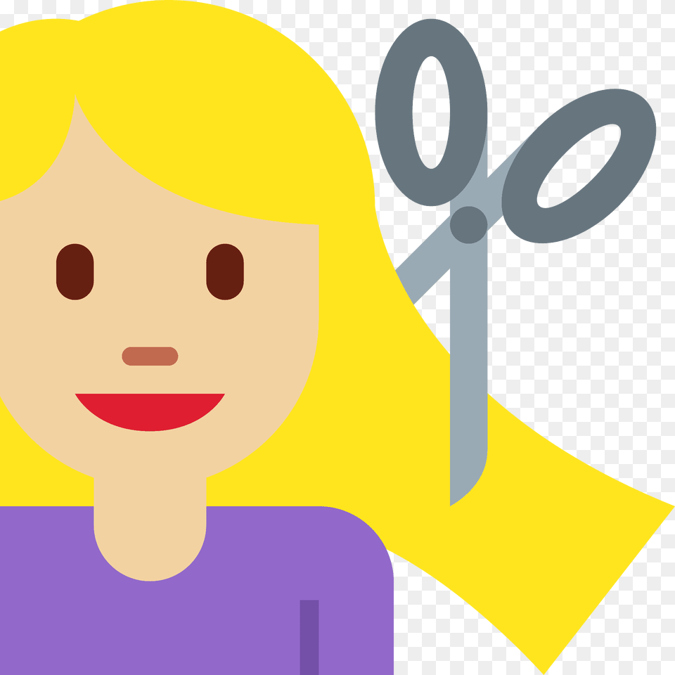 Woman Getting Haircut Emoji Clipart, Clothing, Hat, Coat, Face Free Png