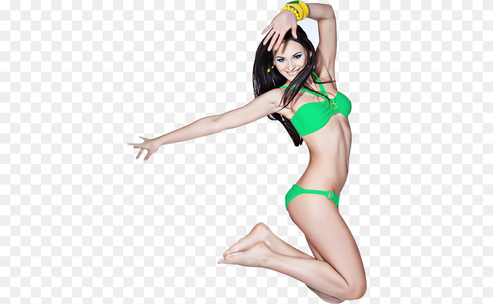 Woman Girl Image Green Coffee Bean, Bikini, Swimwear, Clothing, Adult Png