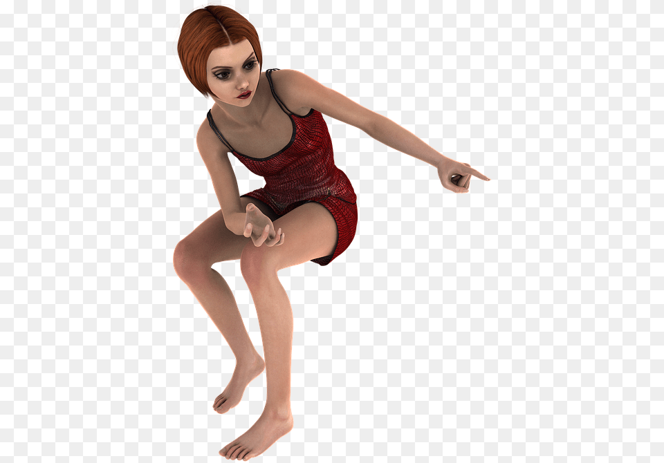 Woman Girl Lady Sitting 3d Render Girl Sitting 3d Render, Adult, Person, Hand, Finger Png