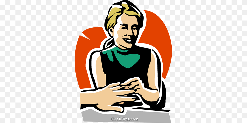 Woman Giving A Manicure Royalty Vector Clip Art Illustration, Adult, Male, Man, Person Png