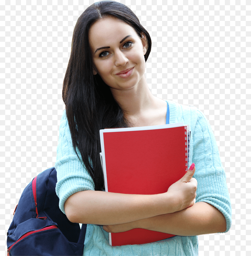 Woman Going To College, Reading, Person, Teen, Female Png